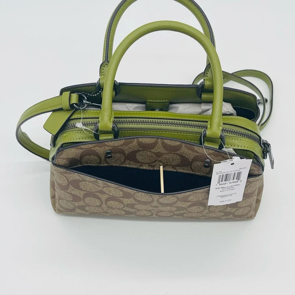 Coach Mini Lillie Satchel Crossbody Bag